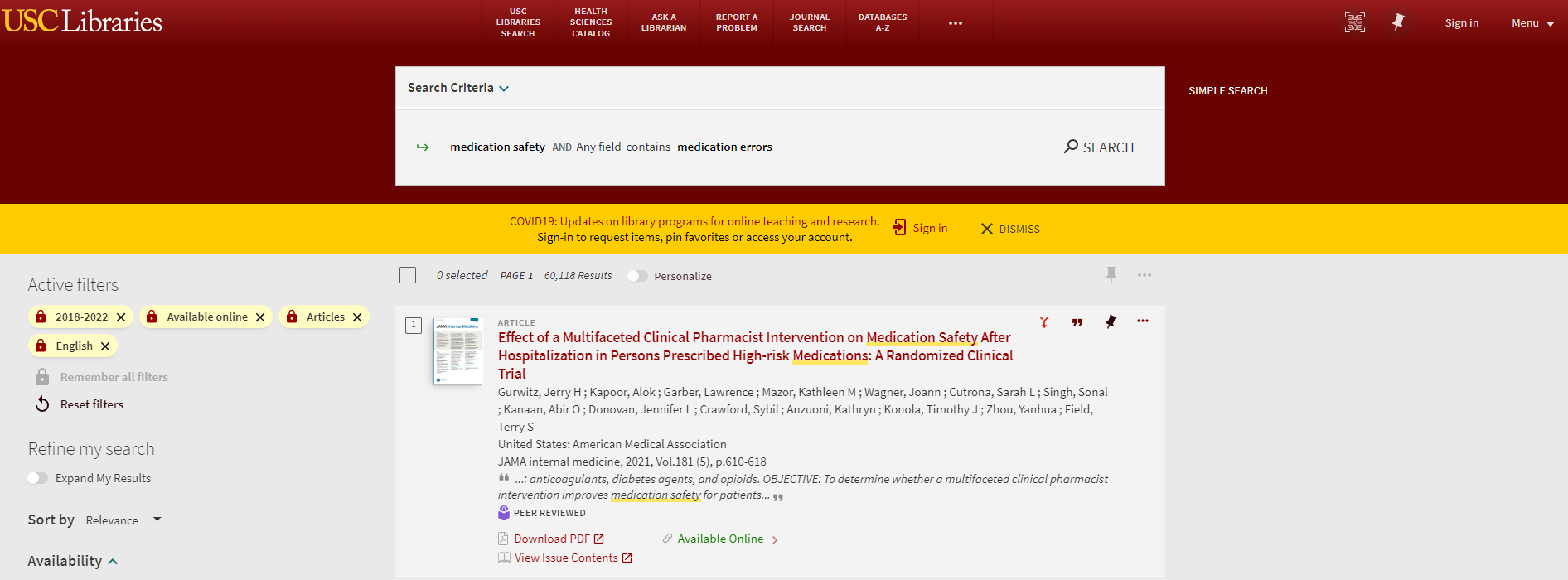 medication errors and medication safety