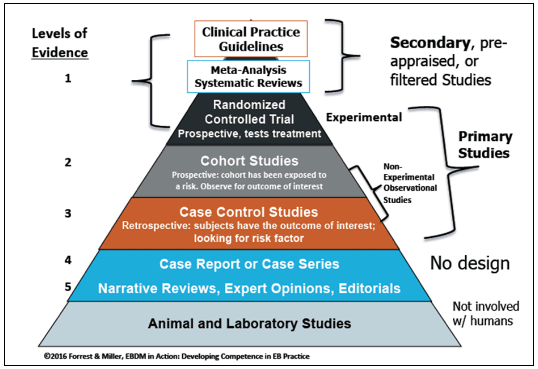 Evidence pyramid 